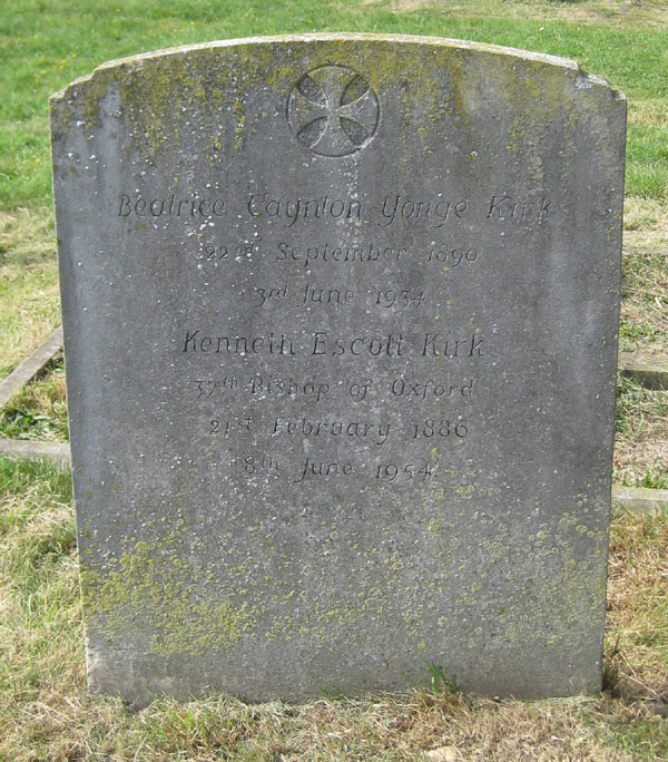 Bishop Kirk's grave