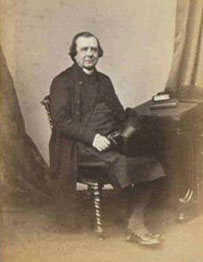 Wilberforce at desk