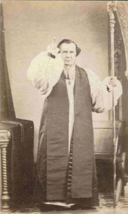 Standing with crook