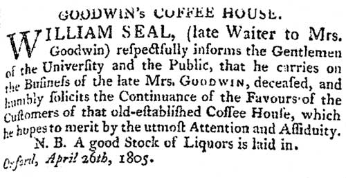 JOJ 27 April 1805