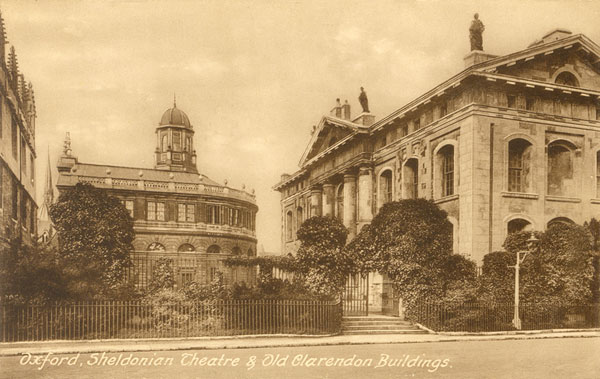 Side of Clarendon Building