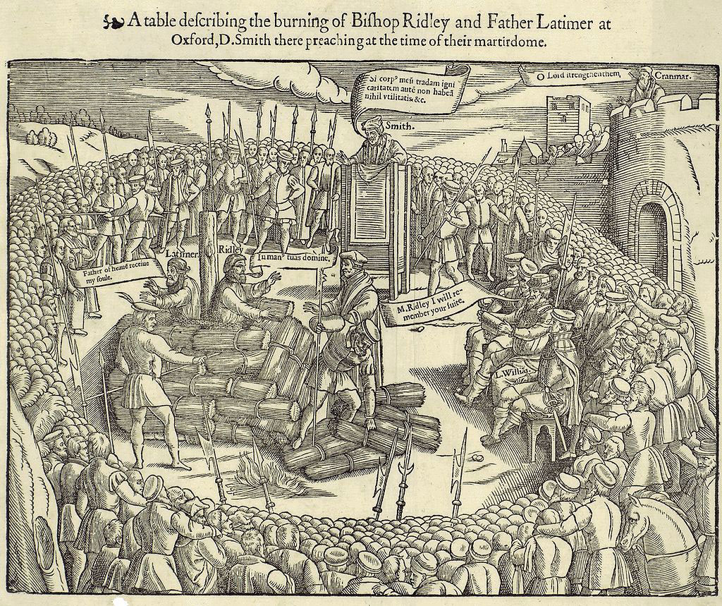 Illustration in Foxe's Book of Martyrs