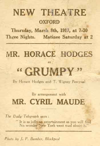 “Mr Grumpy” text on back