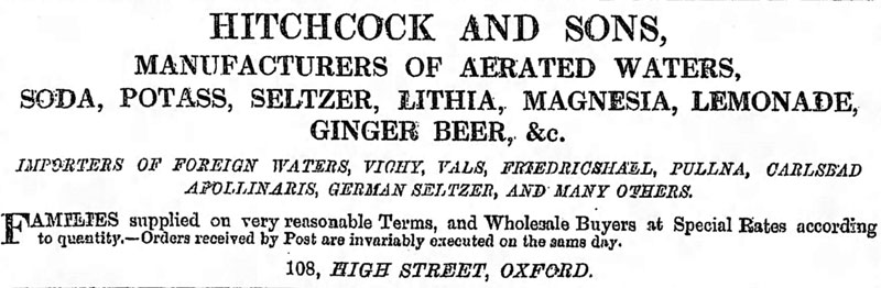 Hitchcock advertisement 23 Sep 1876