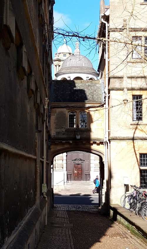 Logic Lane from the south