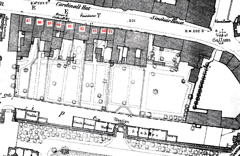 New College Holywell front in 1876