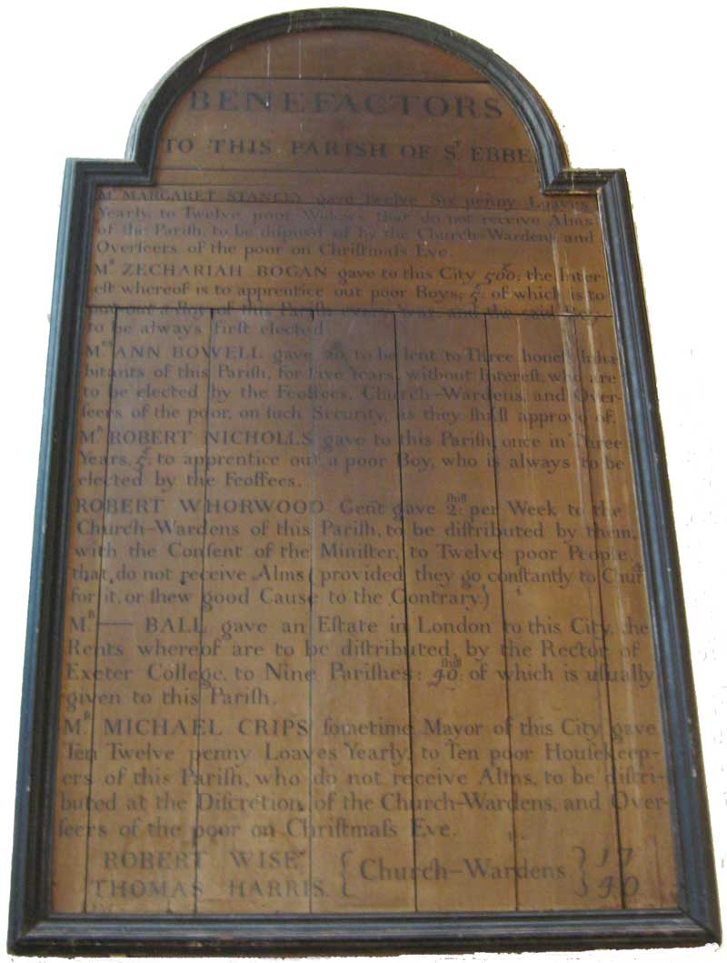 Cripps's benefaction, St&nbsp;Ebbe's