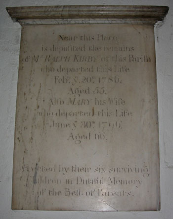 Ralph Kirby memorial