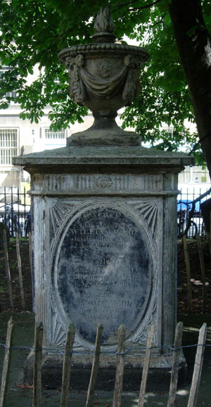 Memorial to the Wards in St&nbsp;Giles' Churchyard
