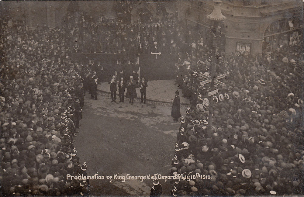 Proclamation of 1910 at Carfax