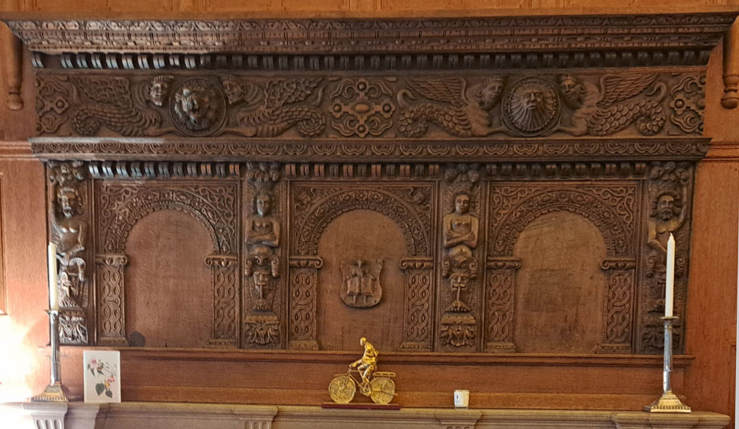 Jacobean overmantel