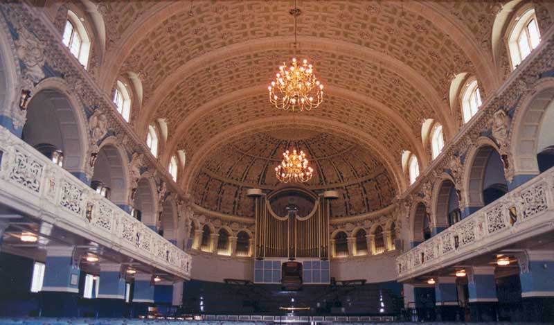 Interior of Town Hall in 2004