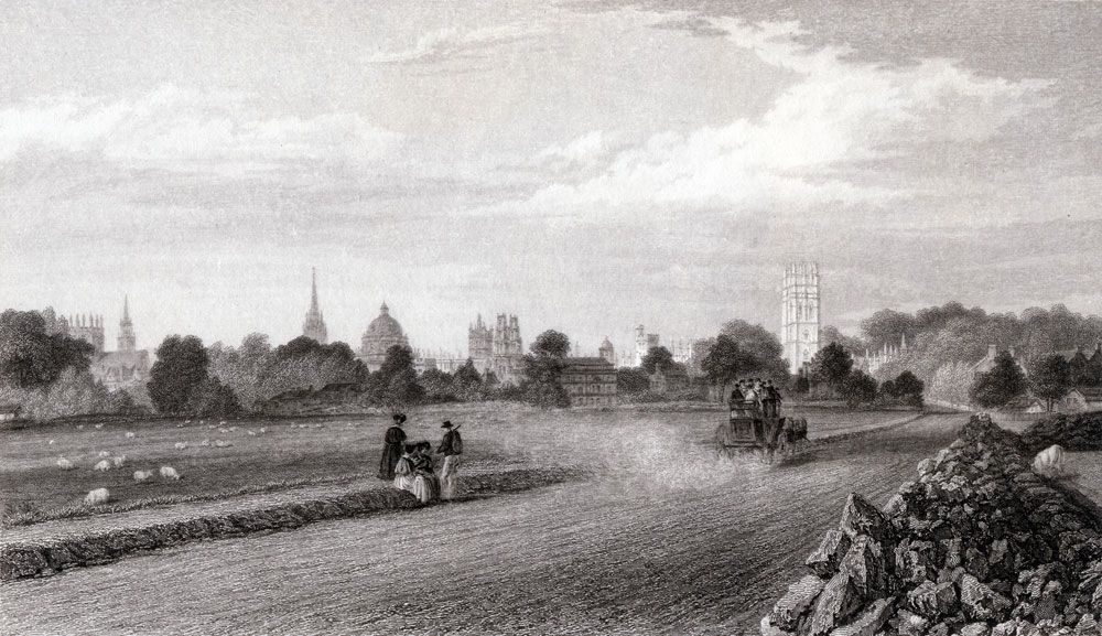View of Oxford from the Henley Road