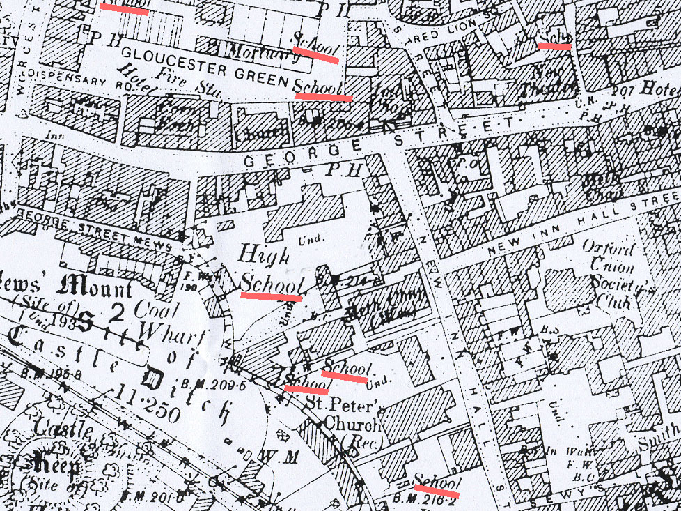 School map 1900
