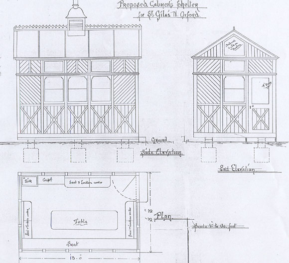 Plans for the shelter