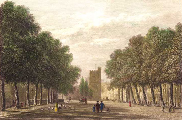 St Giles in 1833