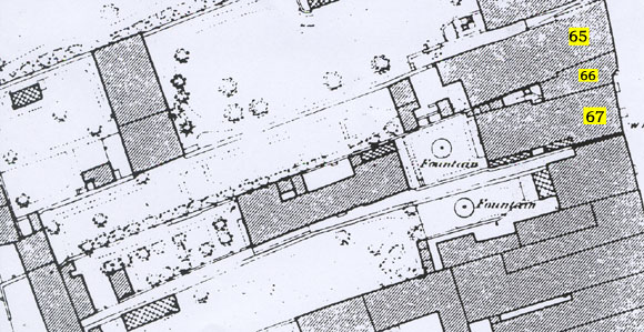 65-67 St Giles in 1876