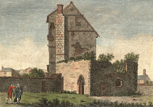 Beaumont Palace remains 1785