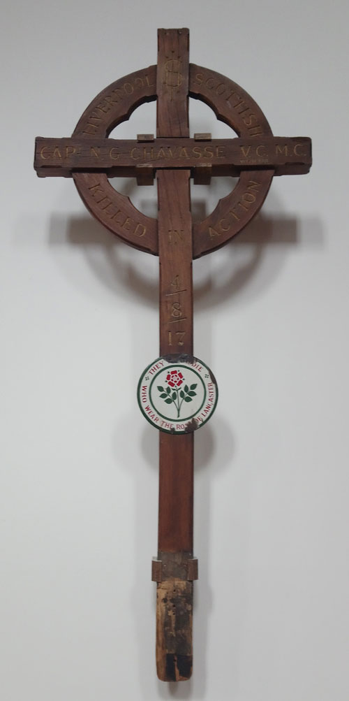 Chavasse's wooden cross