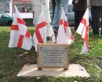 Marston war memorial plaque