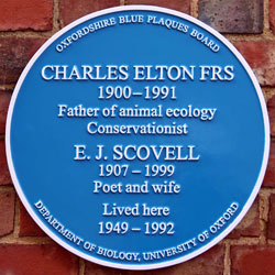 Elton & Scovell blue plaque