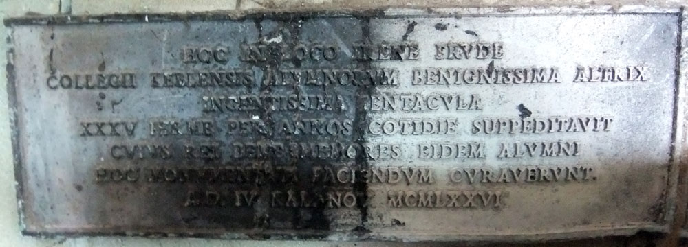 Frude inscription