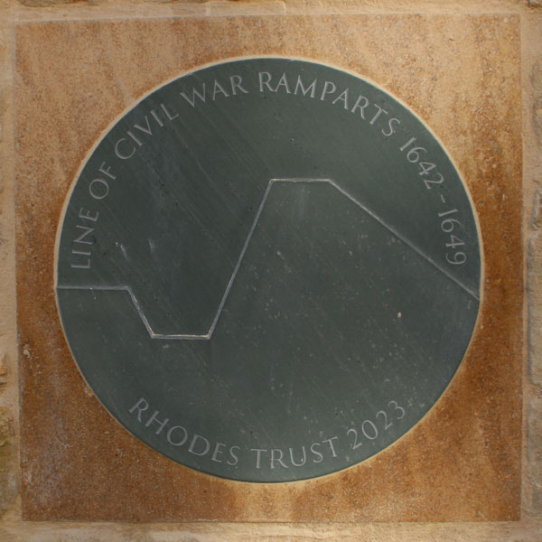 Rhodes House ramparts