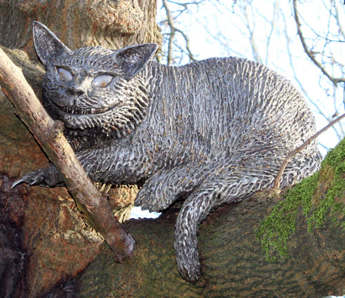 The Cheshire Cat in the Botanic Garden