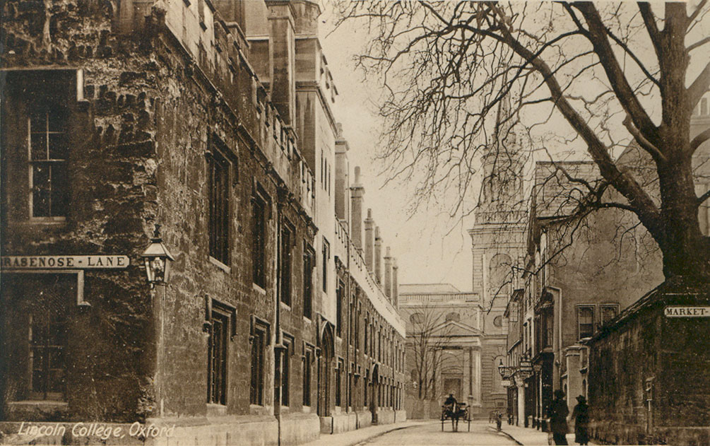 Brasenose Lane and Turl Street