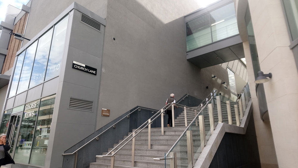 Church Lane at the Westgate Centre