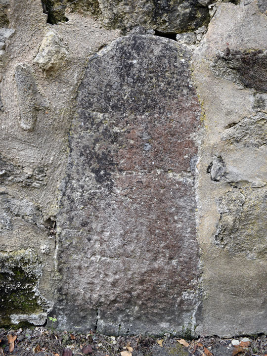 Boundary stone in Cuckoo Lane
