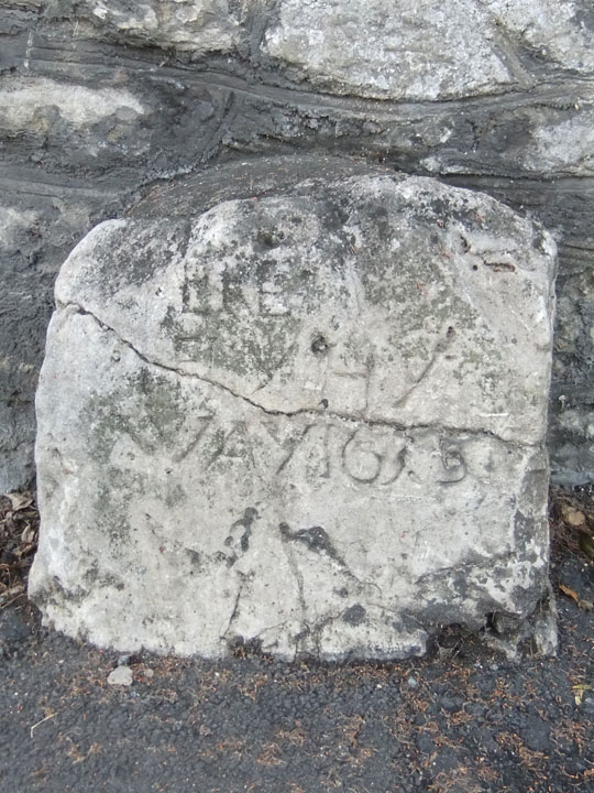 Mileway stone on Henley Road