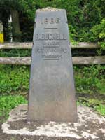 Boundary stone at Wolvercote