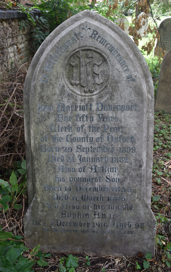 Davenport grave