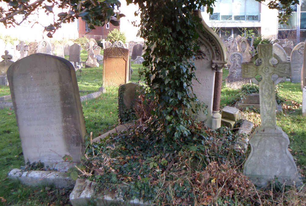 Three Jessop graves