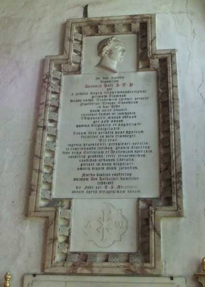 Bull memorial, Christ Church