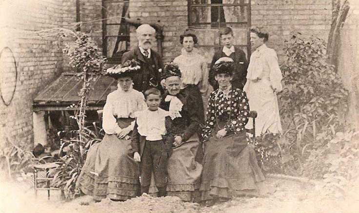 Montague Bellamy with his second wife