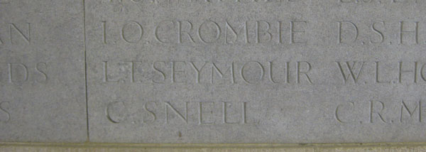 Memorial in Wadham College