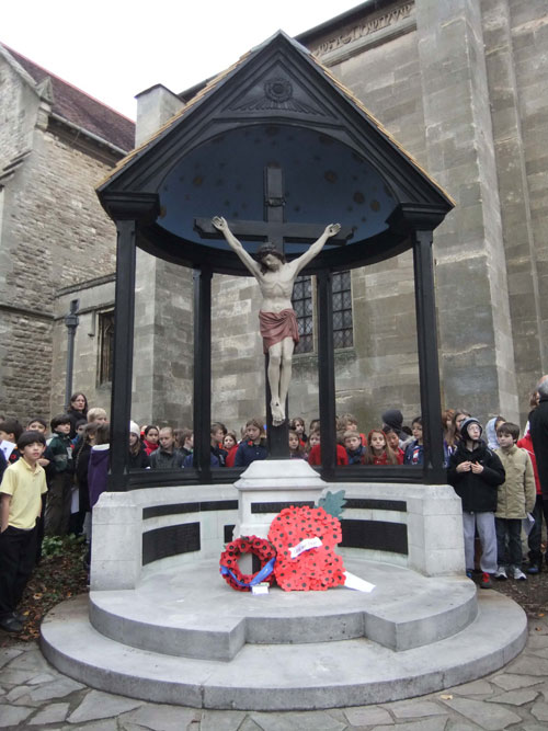 Restored memorial
